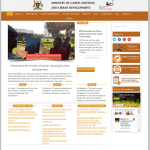 Ministry of Lands Housing & Urban Development – Kampala – Uganda