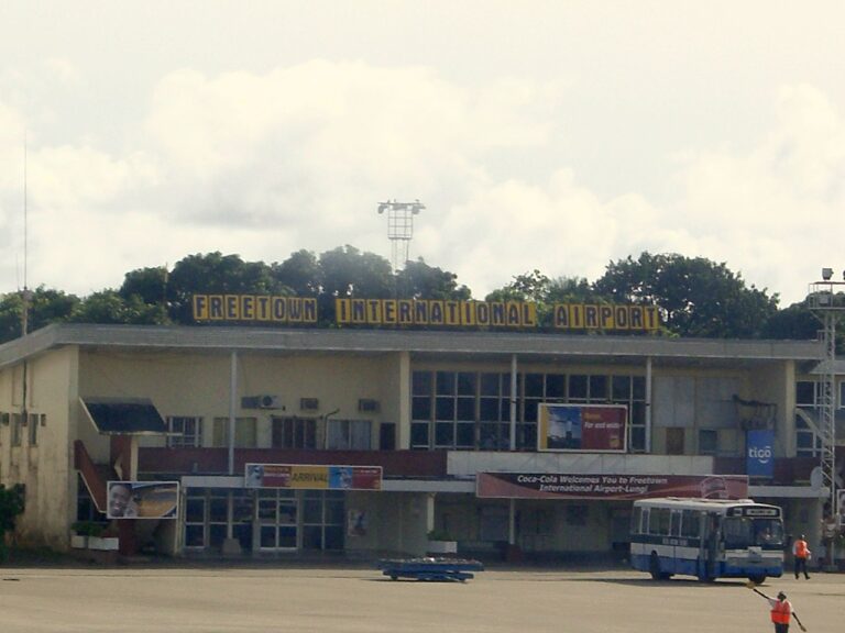 FREETOWN IA PHOTO BY Kipp Jones Flickr Freetown airport WIKIPEDIA 768x576