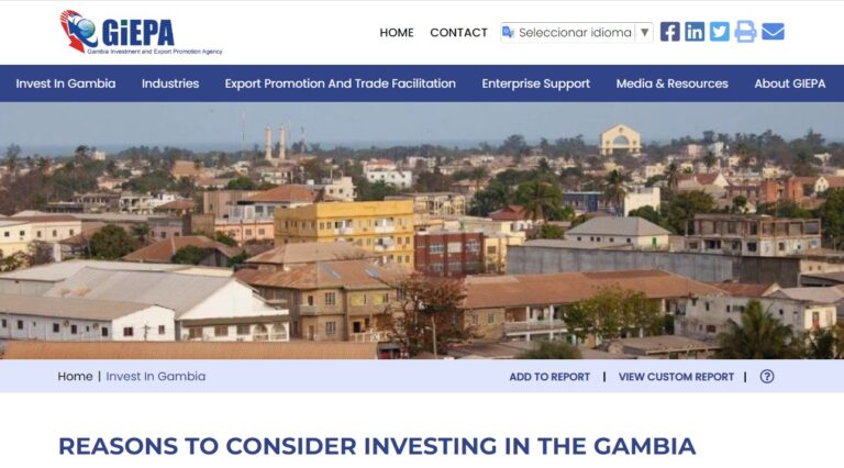 The Gambia Investment & Export Promotion Agency (GIEPA) - Banjul - Gambia 1 GIEPA 001 768x426