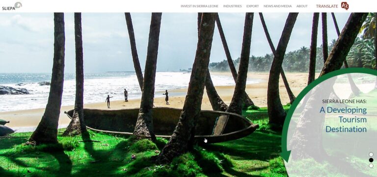 The Sierra Leone Investment & Export Promotion Agency (SLIEPA) - Freetown - Sierra Leone 2 SLEIPA 001 768x361