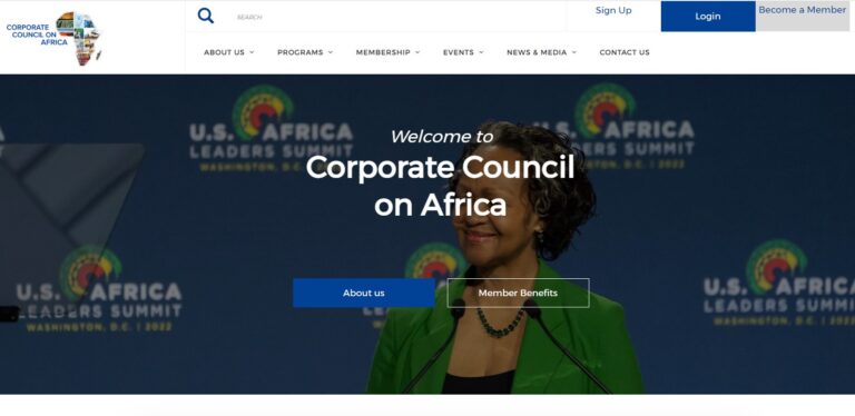 Corporate Council on Africa (CCA) - Washington - USA 2 CCA 001 768x374