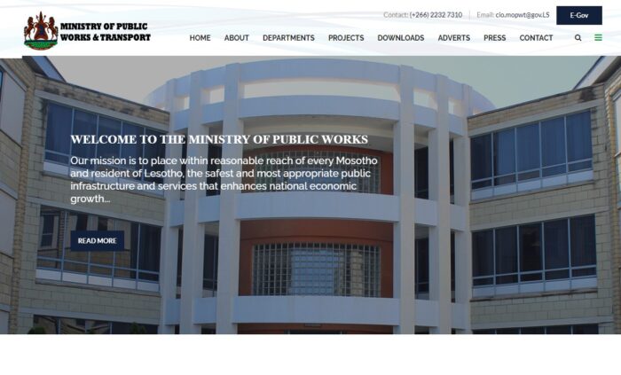 Ministry of Public Works and Transport - Maseru - Lesotho 6 Featured image