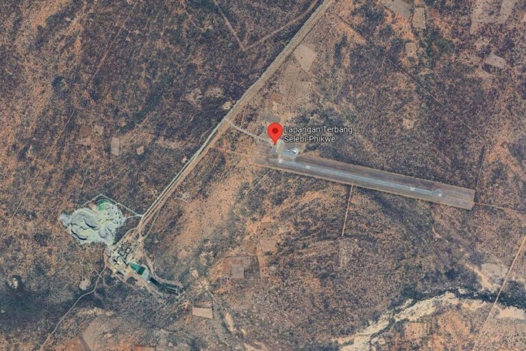 SelebiPhikeAirport photo by Coogle maps 768x513