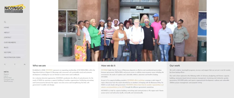 Ngamiland Council of Non-Governmental Organisation (NCONGO) - Maun - Botswana 2 ncongo 002 768x324