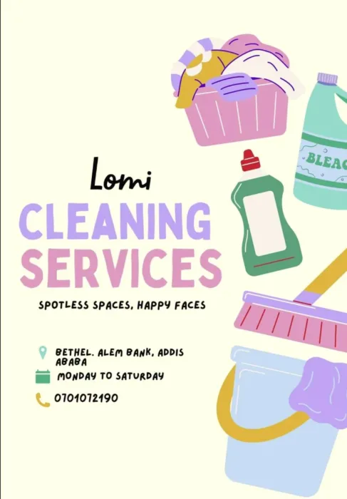 Lomi Cleaning Service - Addis Ababa - Ethiopia 1 Featured image