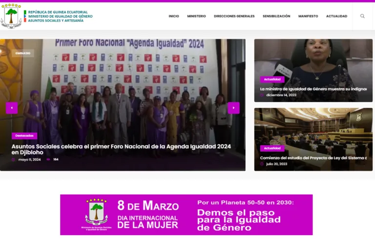 Location - All Africa in Business Directory 6 Ministry of Gender Equtorial Guinea 768x490