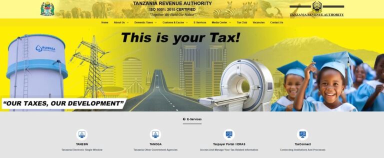 Tra Tanzania Revenue Website 768x316