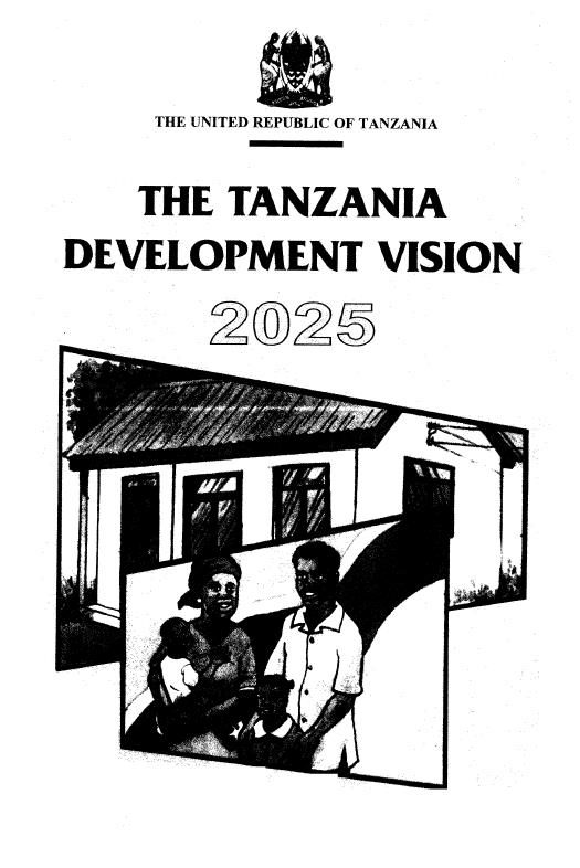 Tanzania Development Vision 2025 Africa Business Map